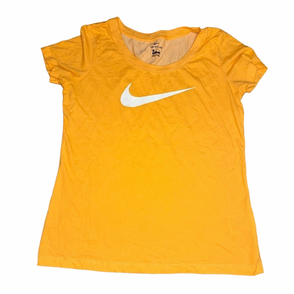 Nike Orange Workout Tee Size Small